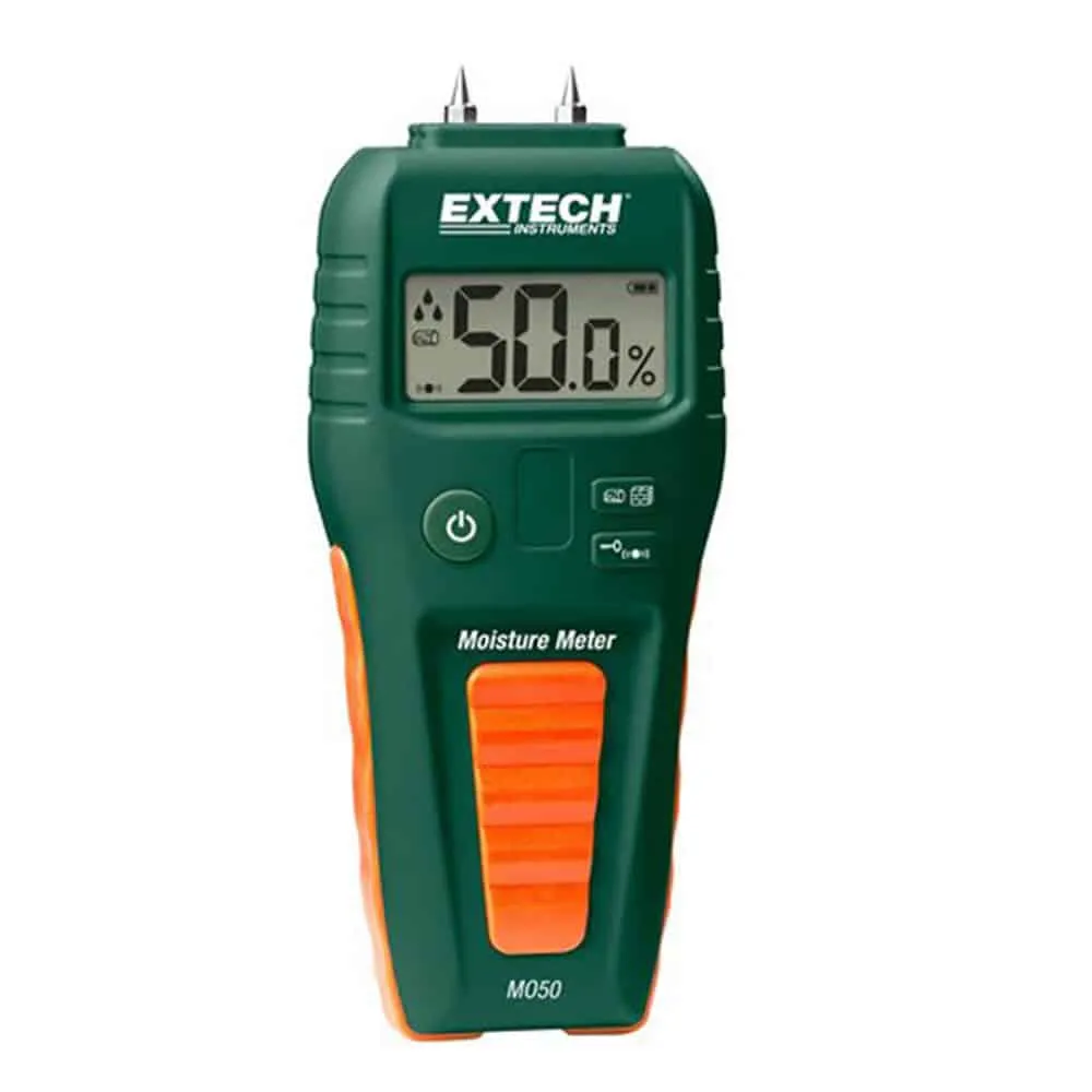 Extech Compact Pin Moisture Meter, 5 to 50% Wood