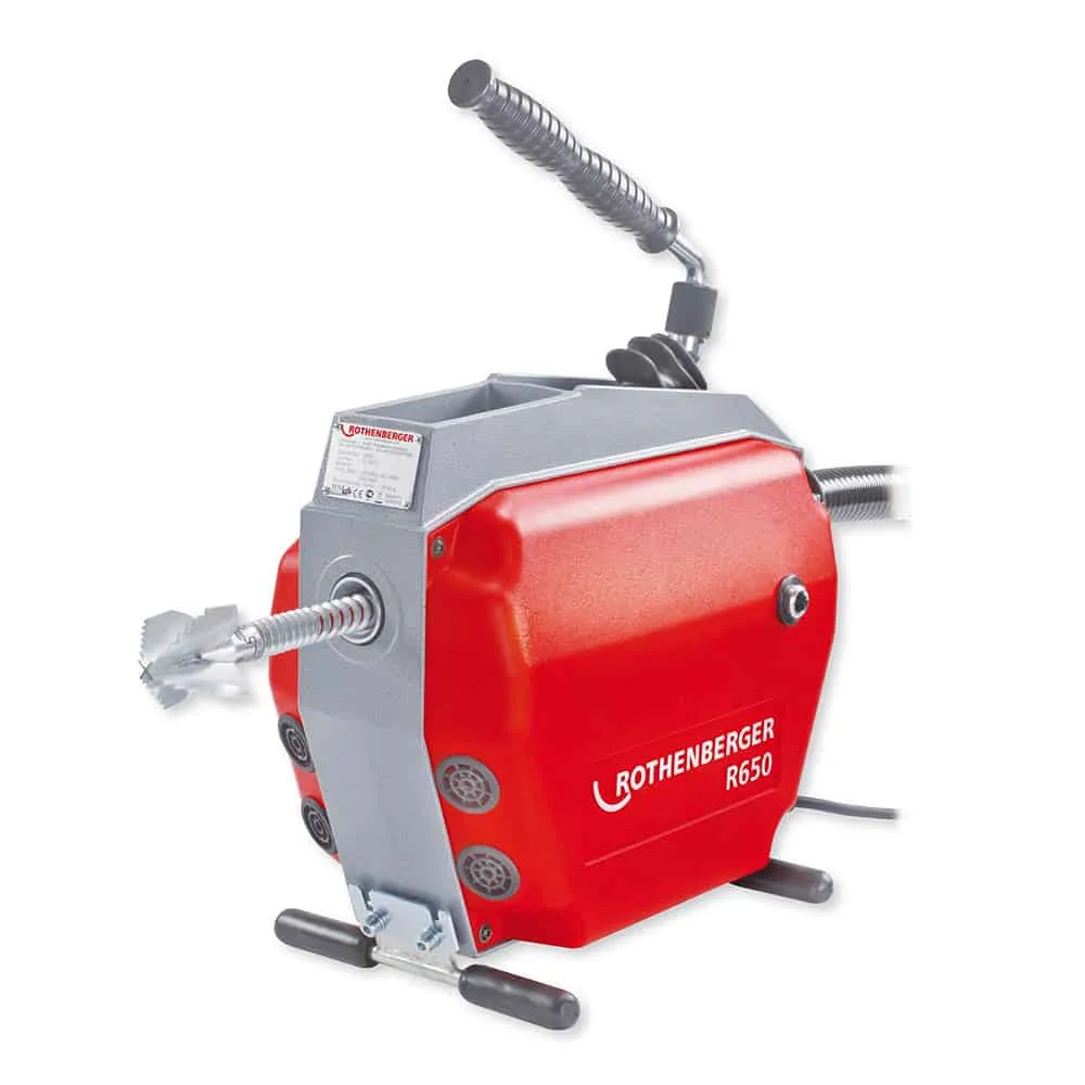 Rothenberger R650 - 230V Sectional Drain Cleaning Machine, Basic Unit