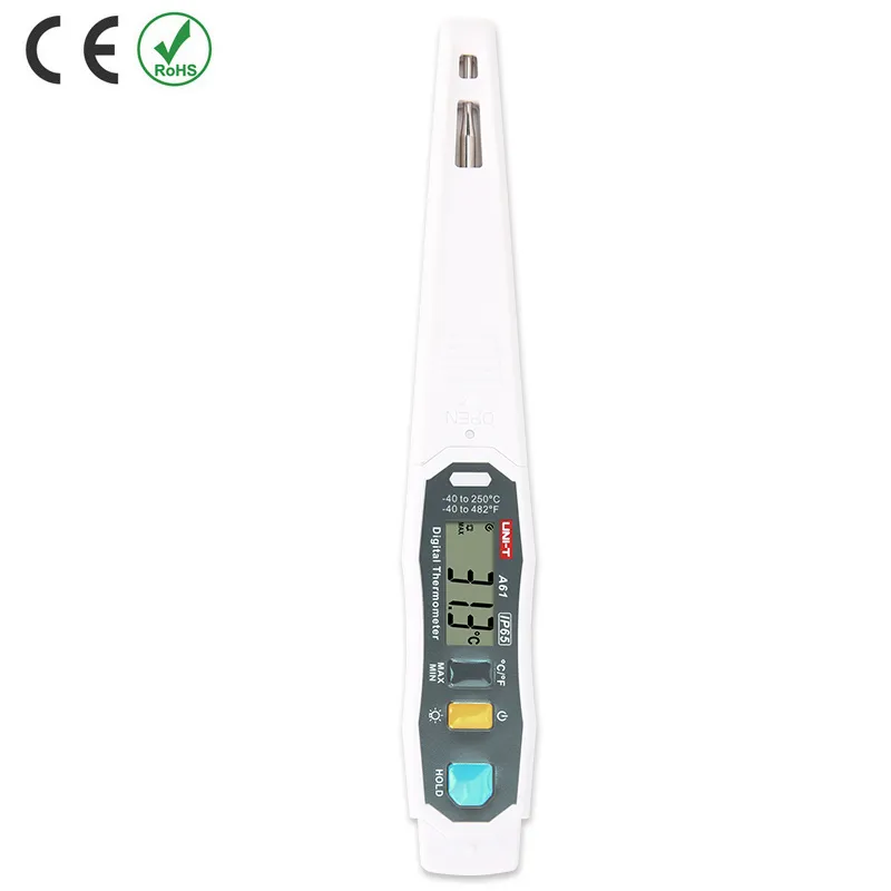 Uni-T Probe Type Thermometer, Max/Min Real-Time