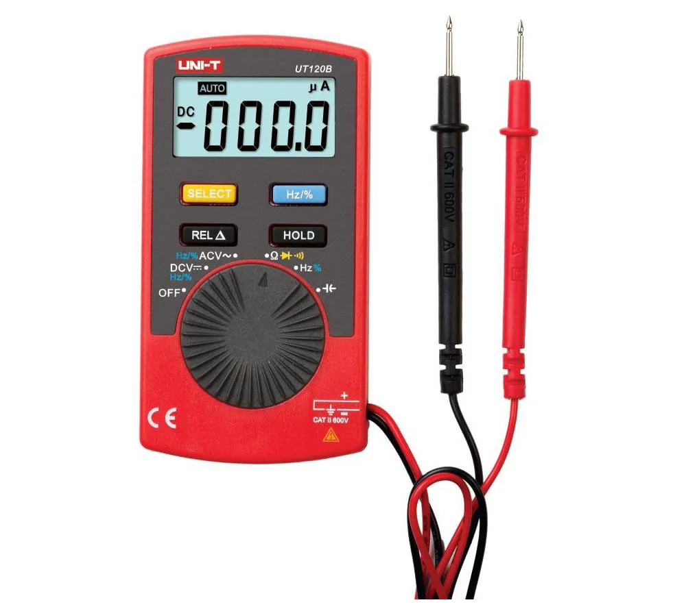 Uni-T Pocket Size Digital Multimeter, CAT II 600V