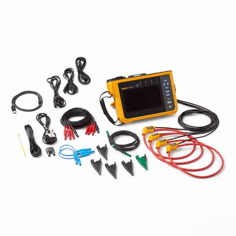 Fluke 3-Phase Power Quality Analyzer, 1 - 20MS/s