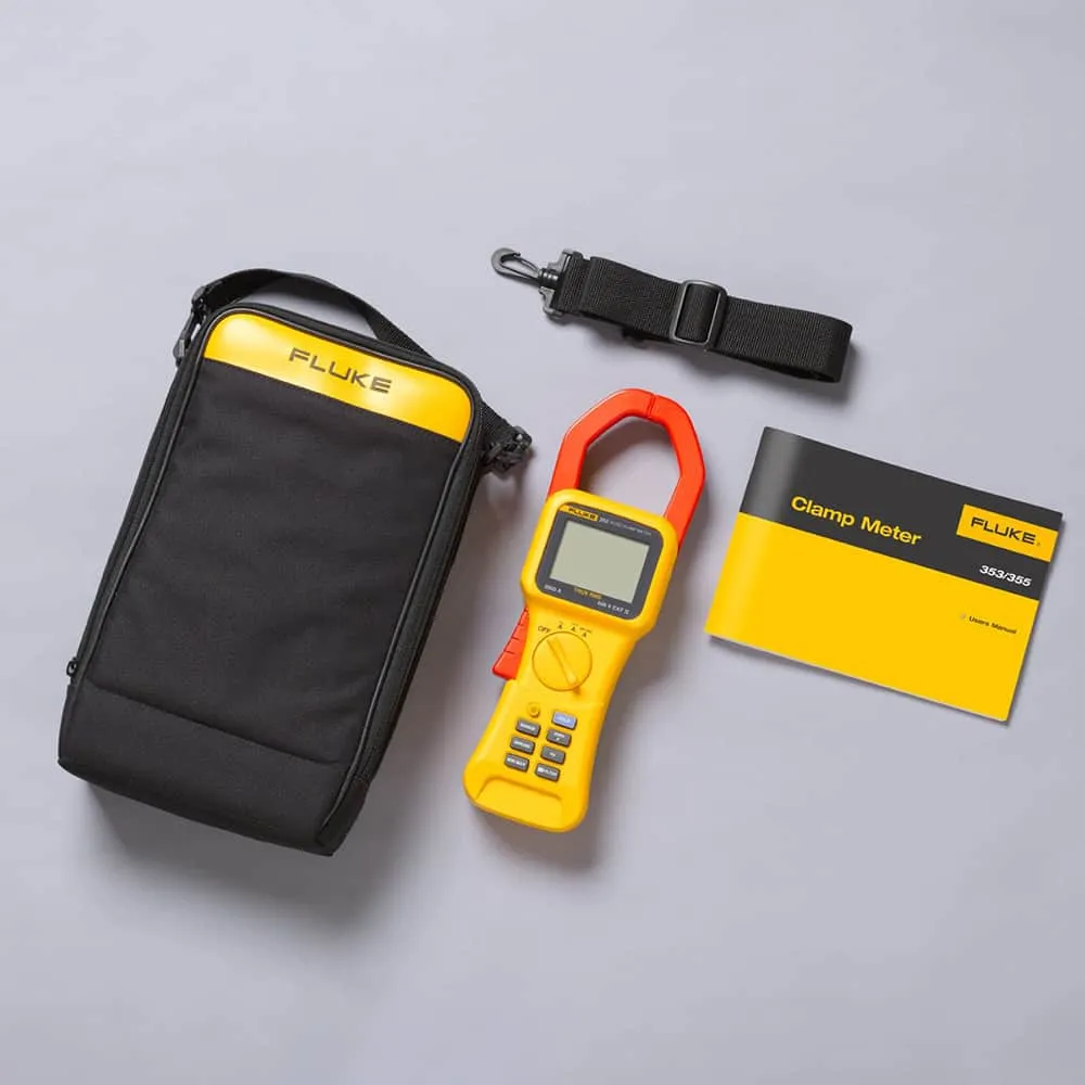 Fluke True RMS AC/DC Clamp Meter, 2000A, 58mm Jaw, CAT IV 600V (Current Measurement Only)