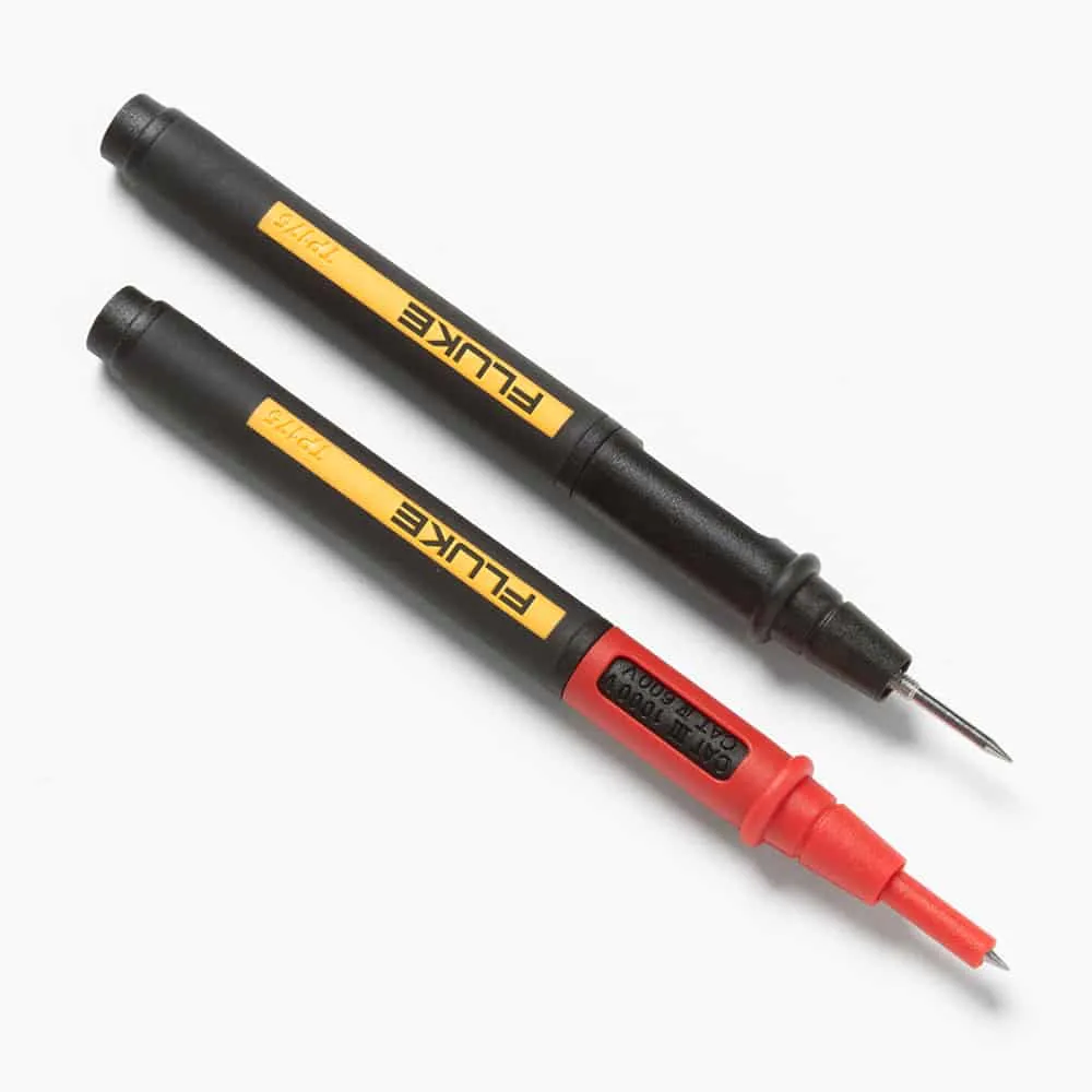 Fluke Twistguard Test Probes - 2mm Diameter Probe Tips