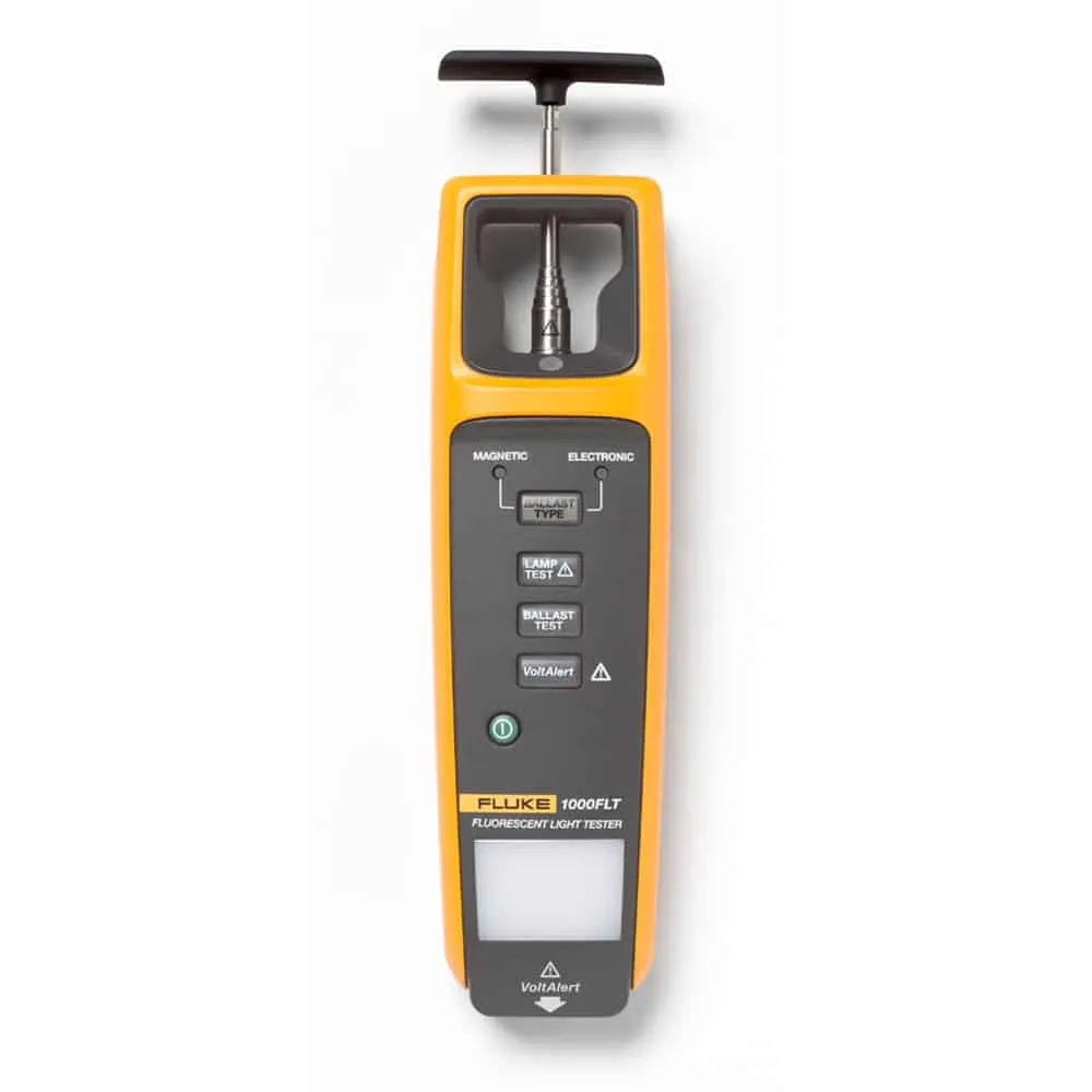 Fluke Fluorescent Light Tester, Bright Indicator Light Plus Audible Alert