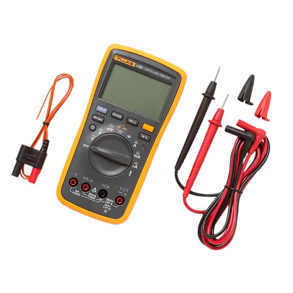 Fluke Digital Multimeter, CAT III 600V, 10A