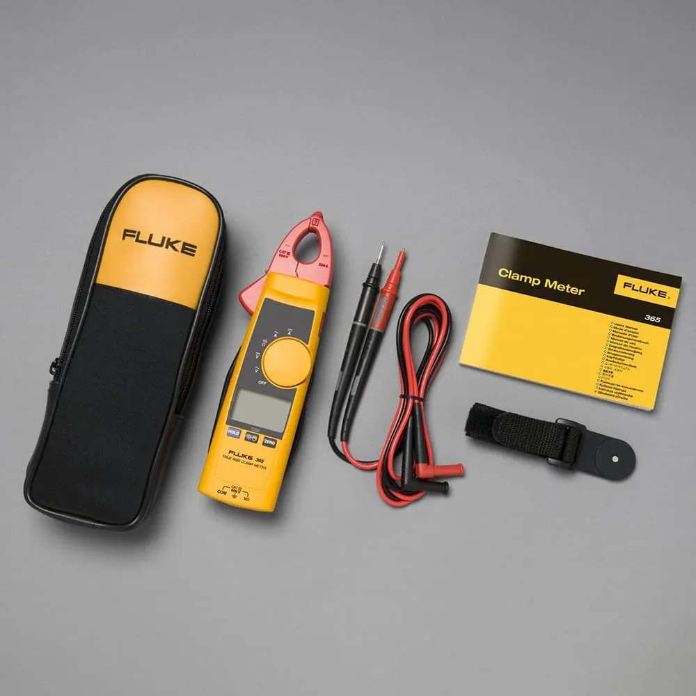 Fluke True RMS AC/DC Clamp Meter, 200A, 18mm Jaw, CAT III 600V, with Detachable Jaw