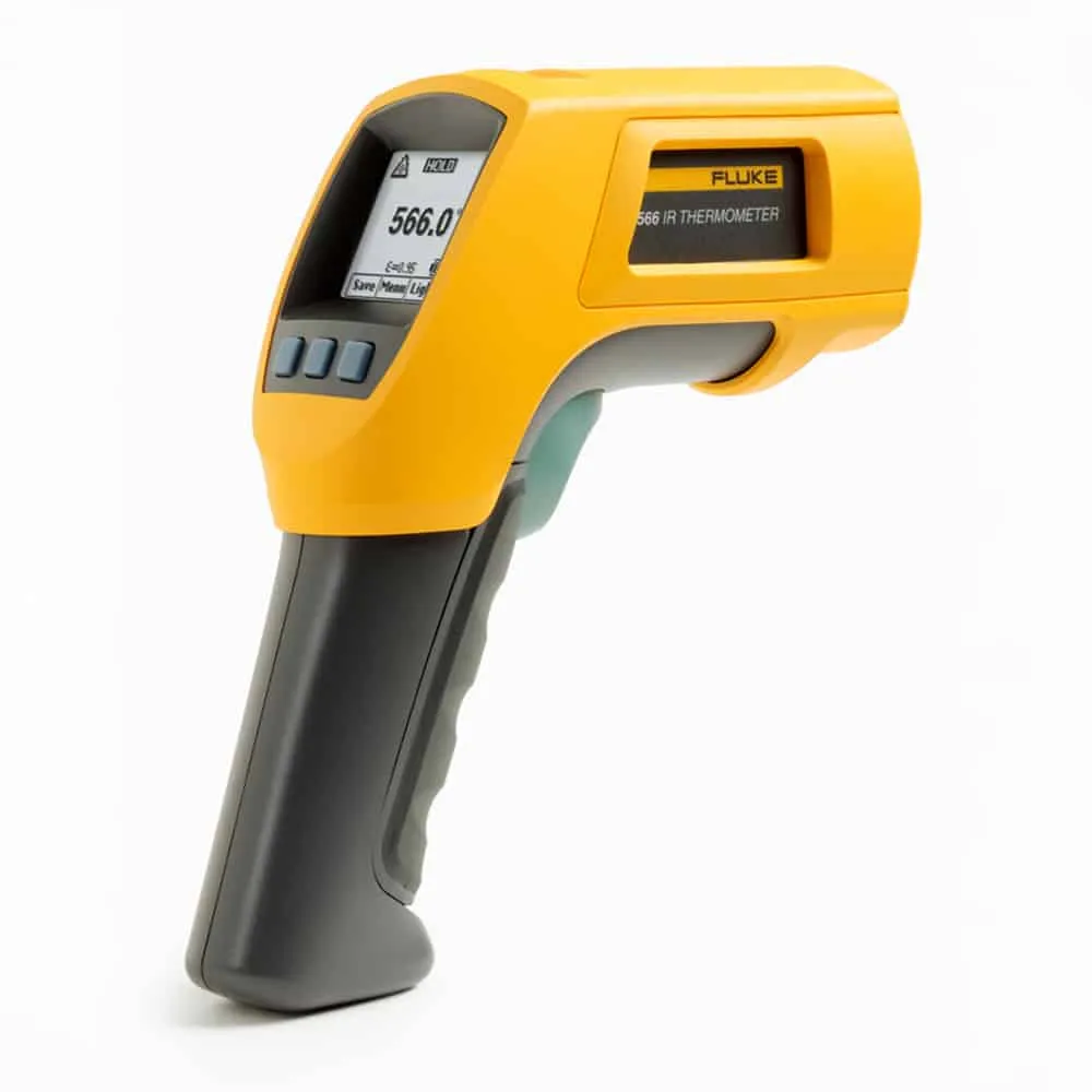 Fluke Thermal Gun Infrared And Contact Thermometer, 30:1, -40 to 650"C