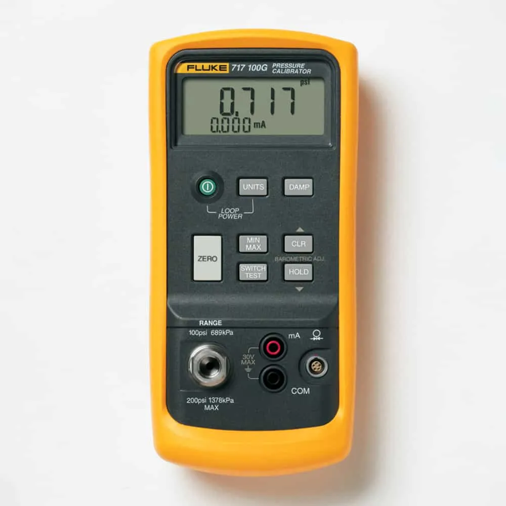 Fluke Pressure Calibrator, 10000 PSIG