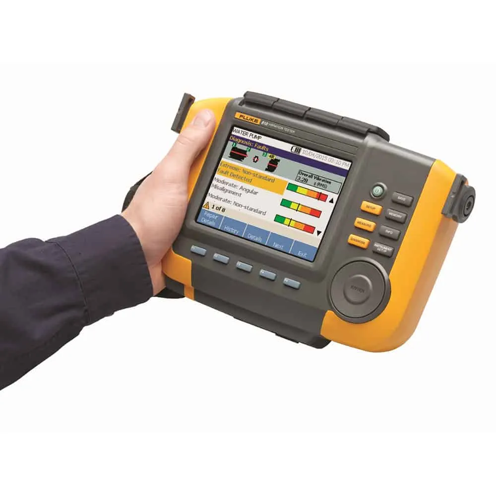 Fluke Manual Vibration Tester, 0 to 80g Peak, 2 to 20,000Hz