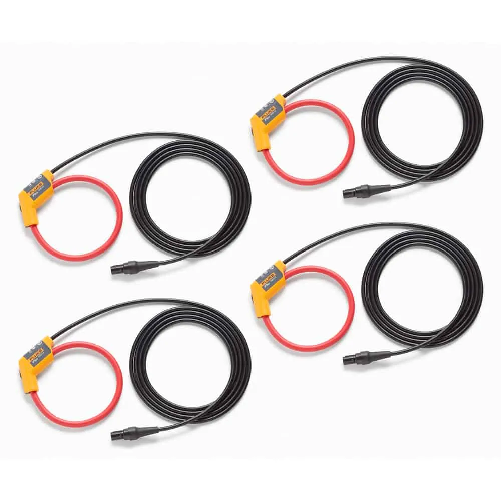 Fluke iFlex Flexible Current Probe, 1500A, 12 Inches, Pack of 4