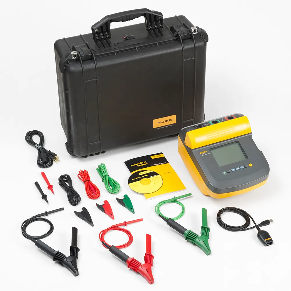 Fluke Insulation Resistance Tester Kit, CAT IV 600V, 250V - 5000V