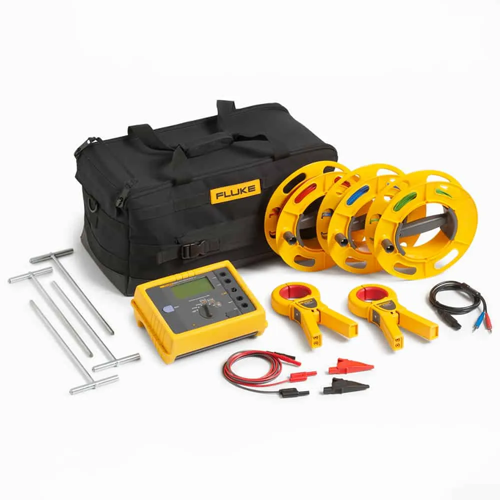 Fluke Basic Geo Earth Ground Tester Kit, 100k?, 48V AC, 128 Hz