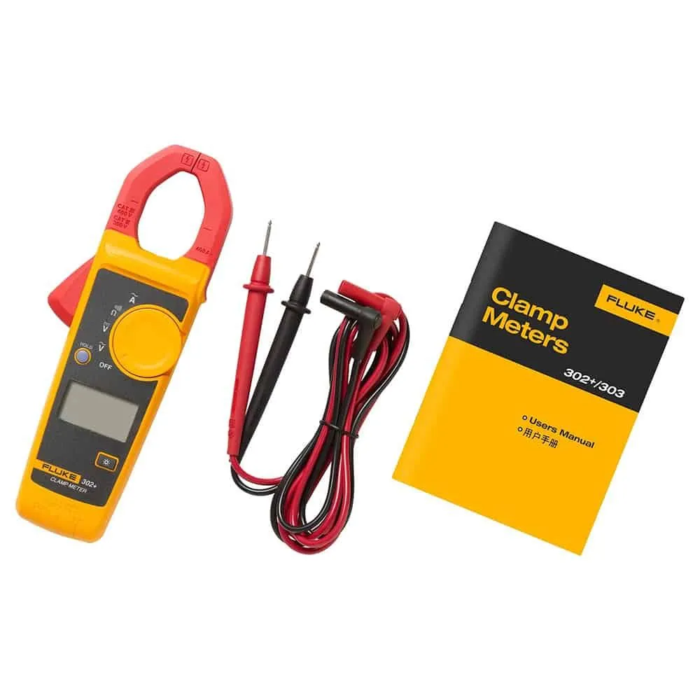 Fluke AC Clamp Meter, 999A, 30mm Jaw, CAT III 600V