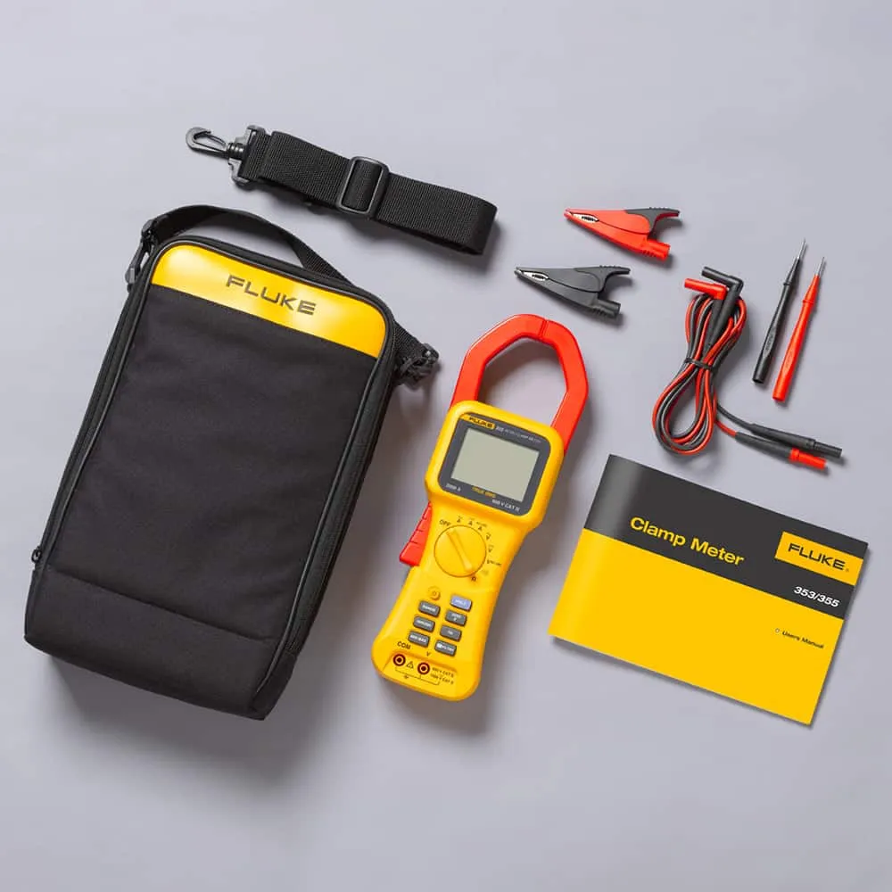 Fluke True RMS AC/DC Clamp Meter, 2000A, 58mm Jaw, CAT IV 600V