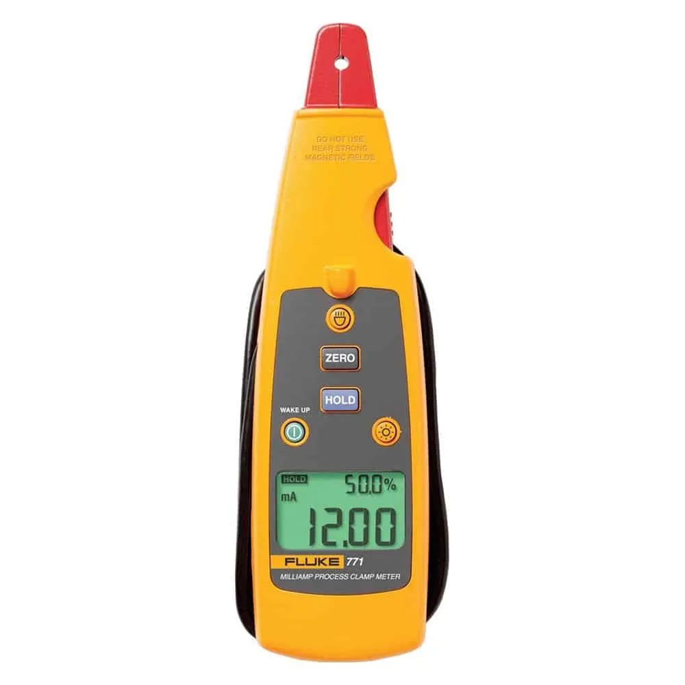 Fluke Milliamp Process Clamp Meter, 0 To 20.99mA