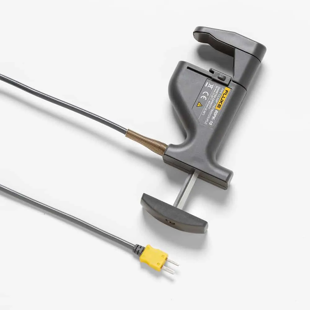 Fluke Pipe Clamp Temperature Probe - K Type Thermocouple