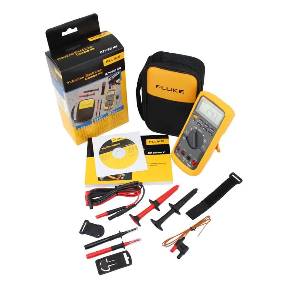 Fluke Industrial Electricians Combo Kit, Maximum Voltage 1000 V