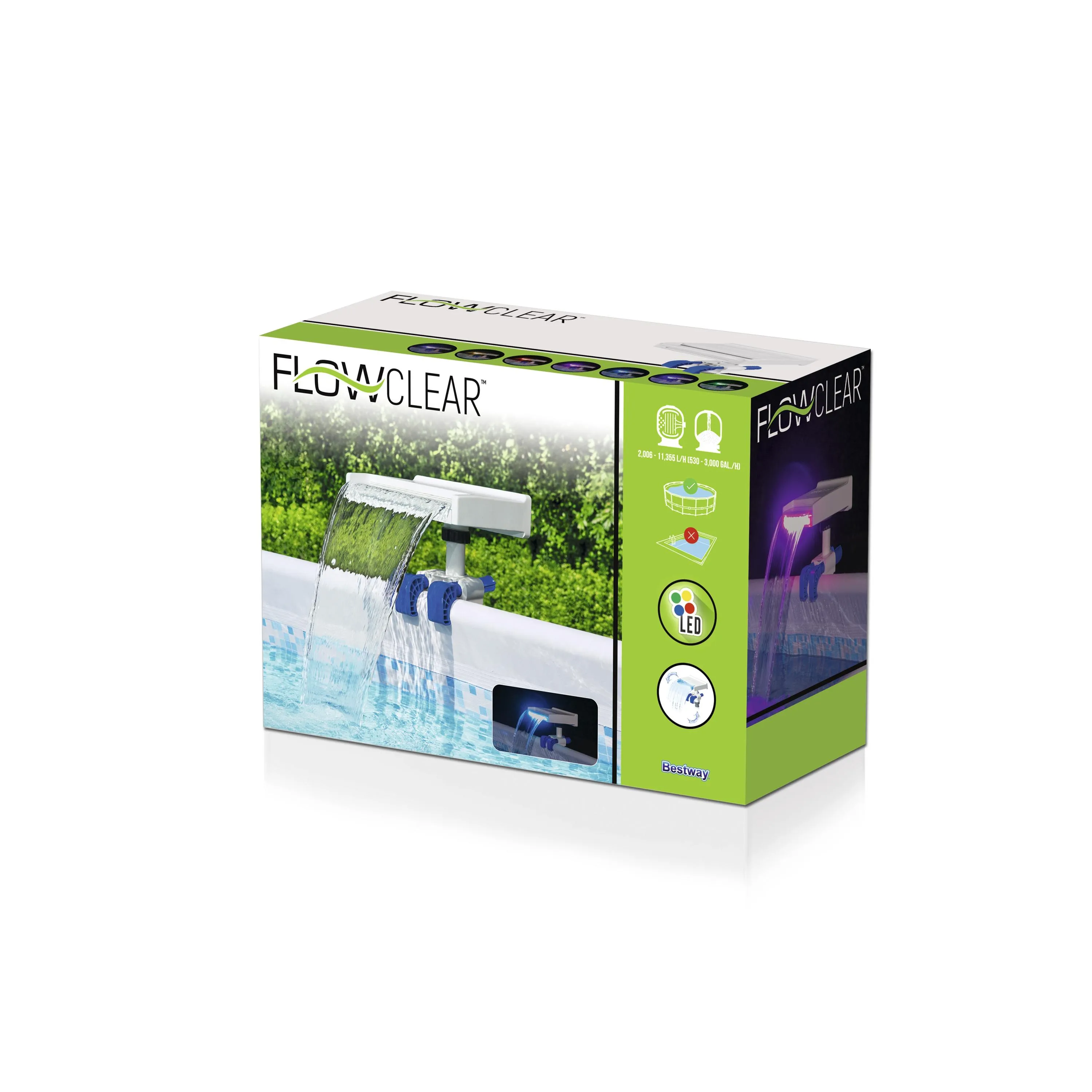 BWAY SOOTHING WATERFALL LED 58619