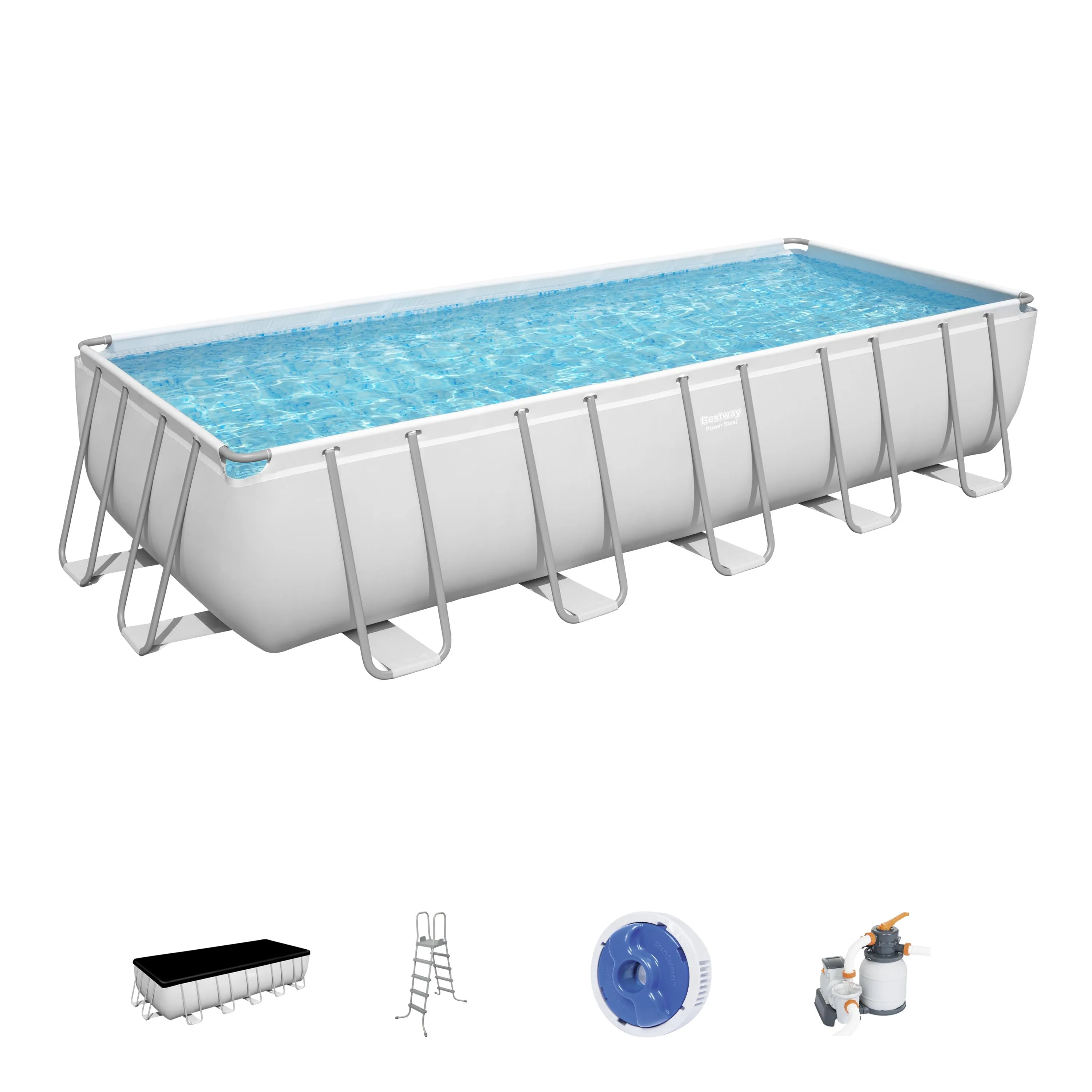 BWAY POOLSET POWERSTEEL 640X274X132CM 5612B