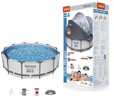 BWAY STEEL PRO POOL 366X100CM 5619N