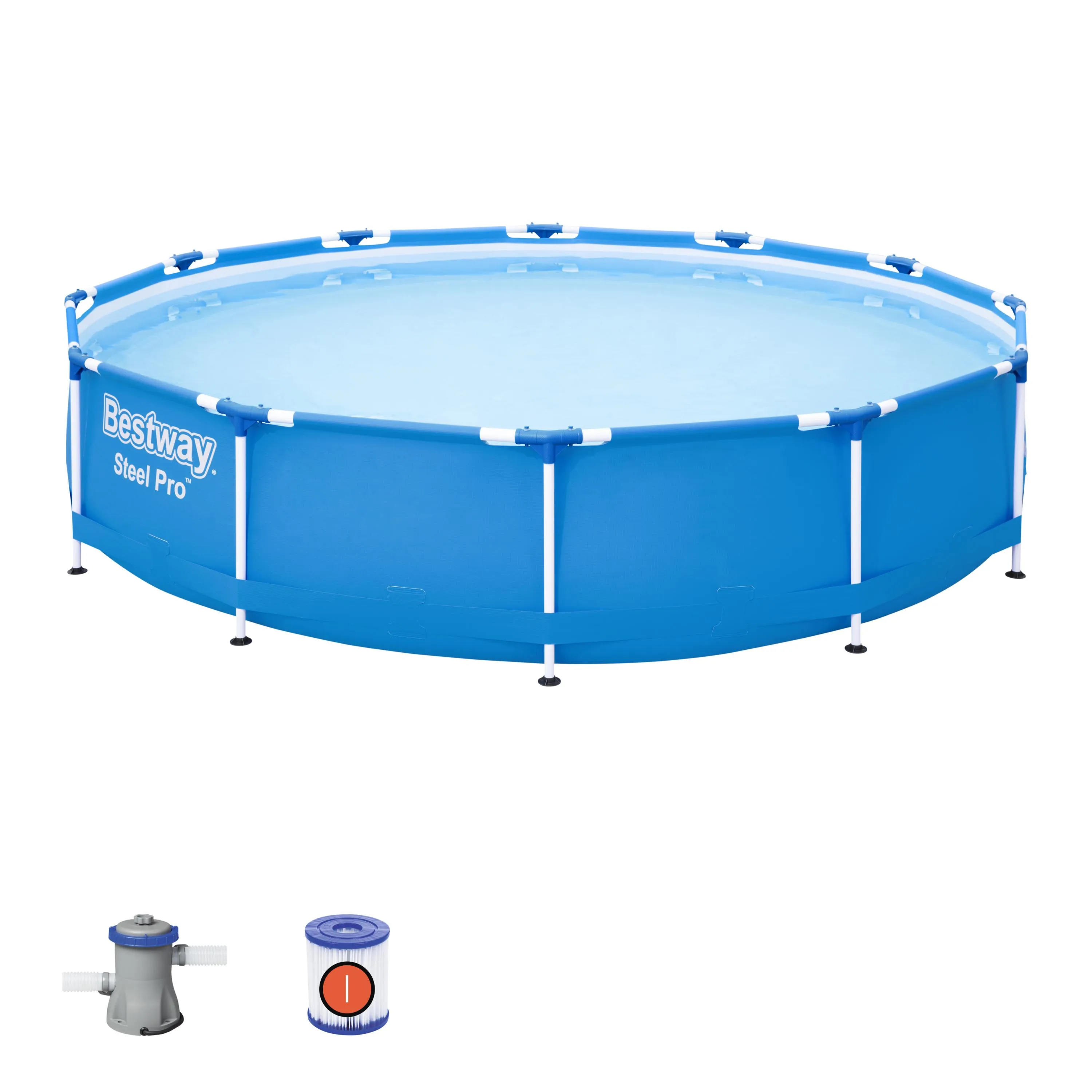 BWAY POOLSET STEELPRO 366X76CM 56681