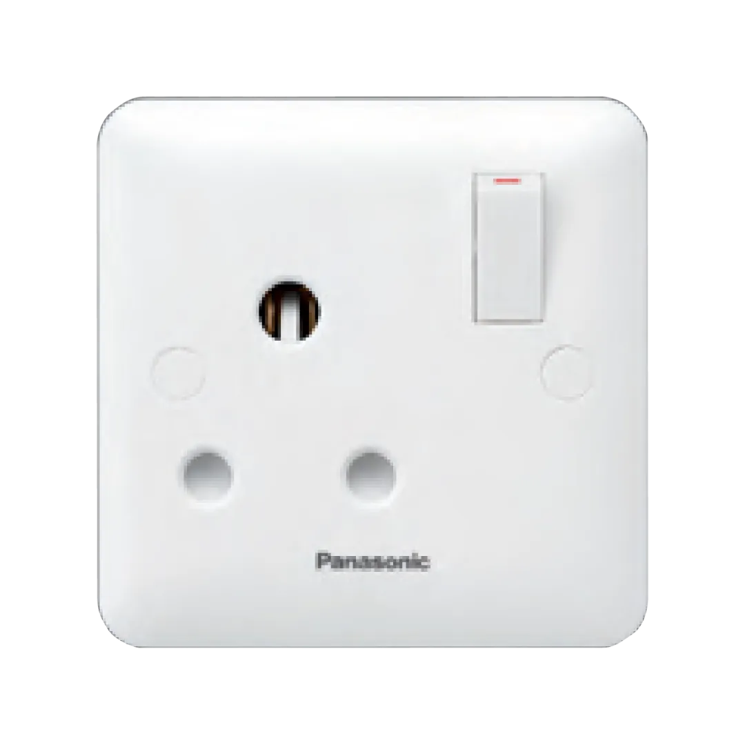 15A 1G DP SWITCHED SOCKET OUTLET WHITE WBC1311Y - PANASONIC