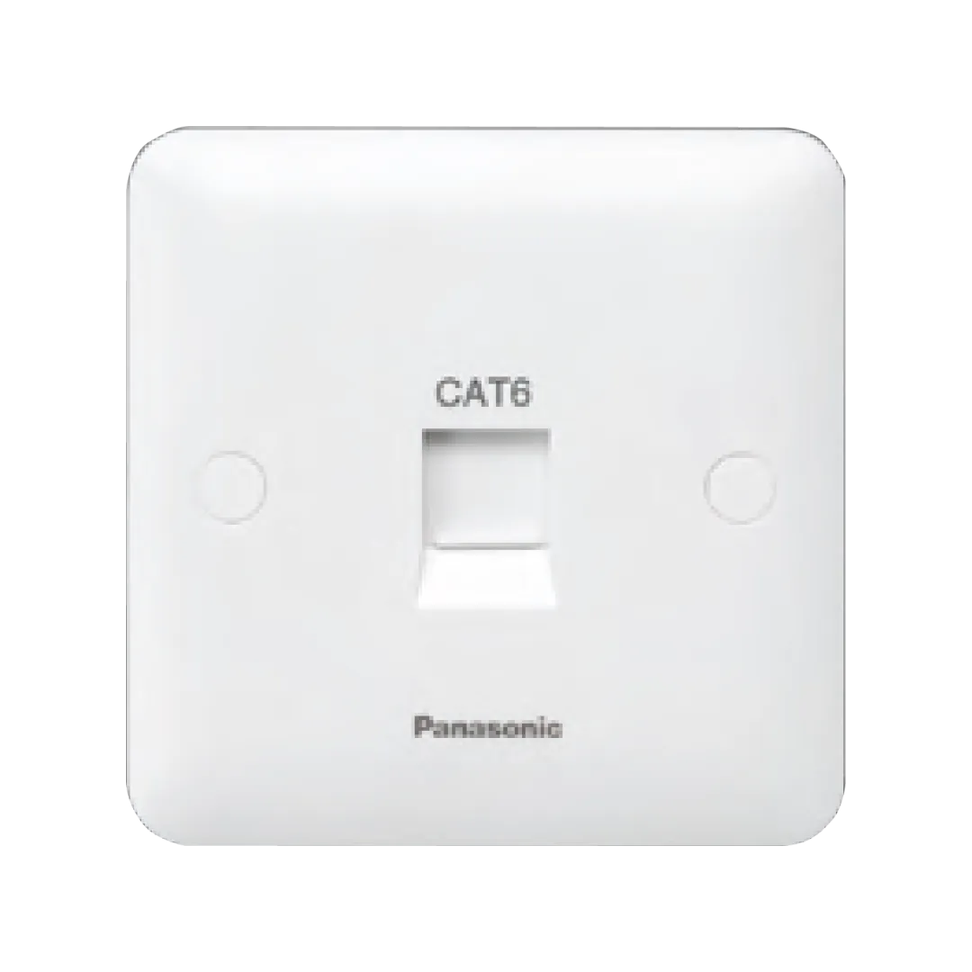 1G RJ45 CAT6  WHITE WBC3217Y - PANASONIC