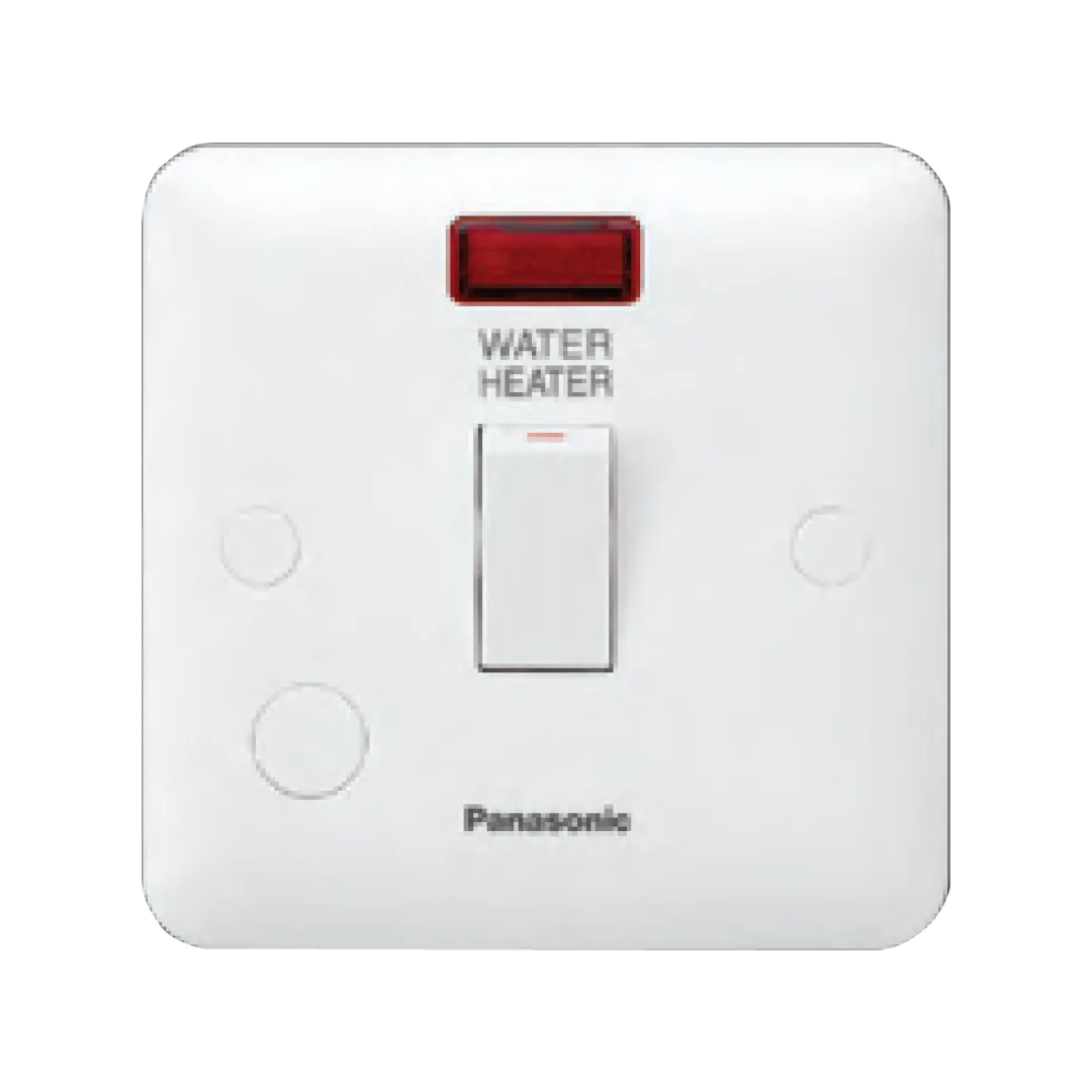 20A DP SWITCH WATER HEATER WHITE WBC5313 - PANASONIC