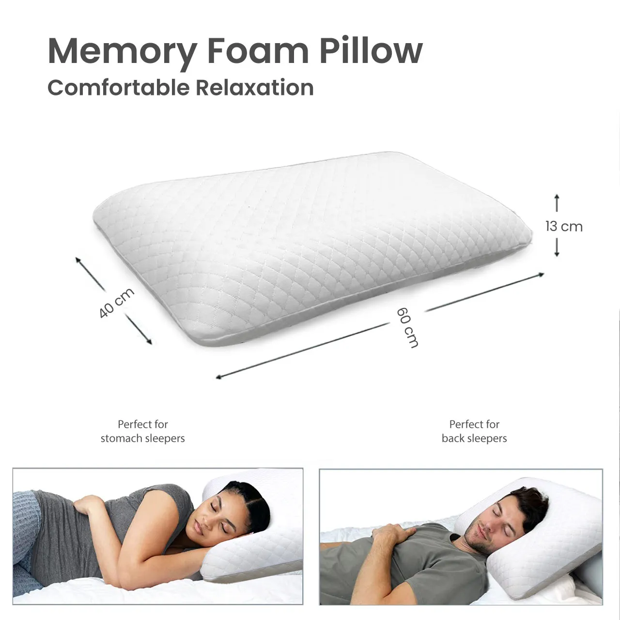 Tempurpedic foam sale pillow