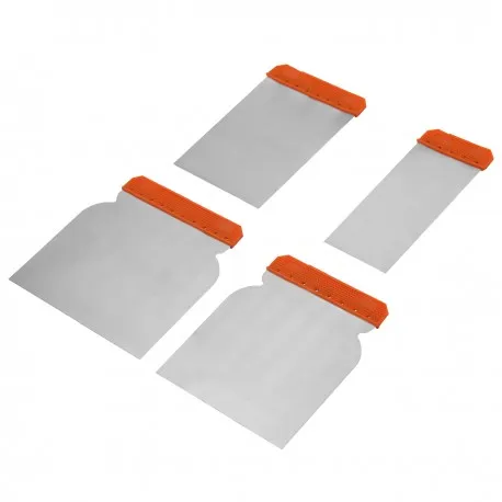 PLASTIC SCRAPER SET 4-PC/STEEL283270