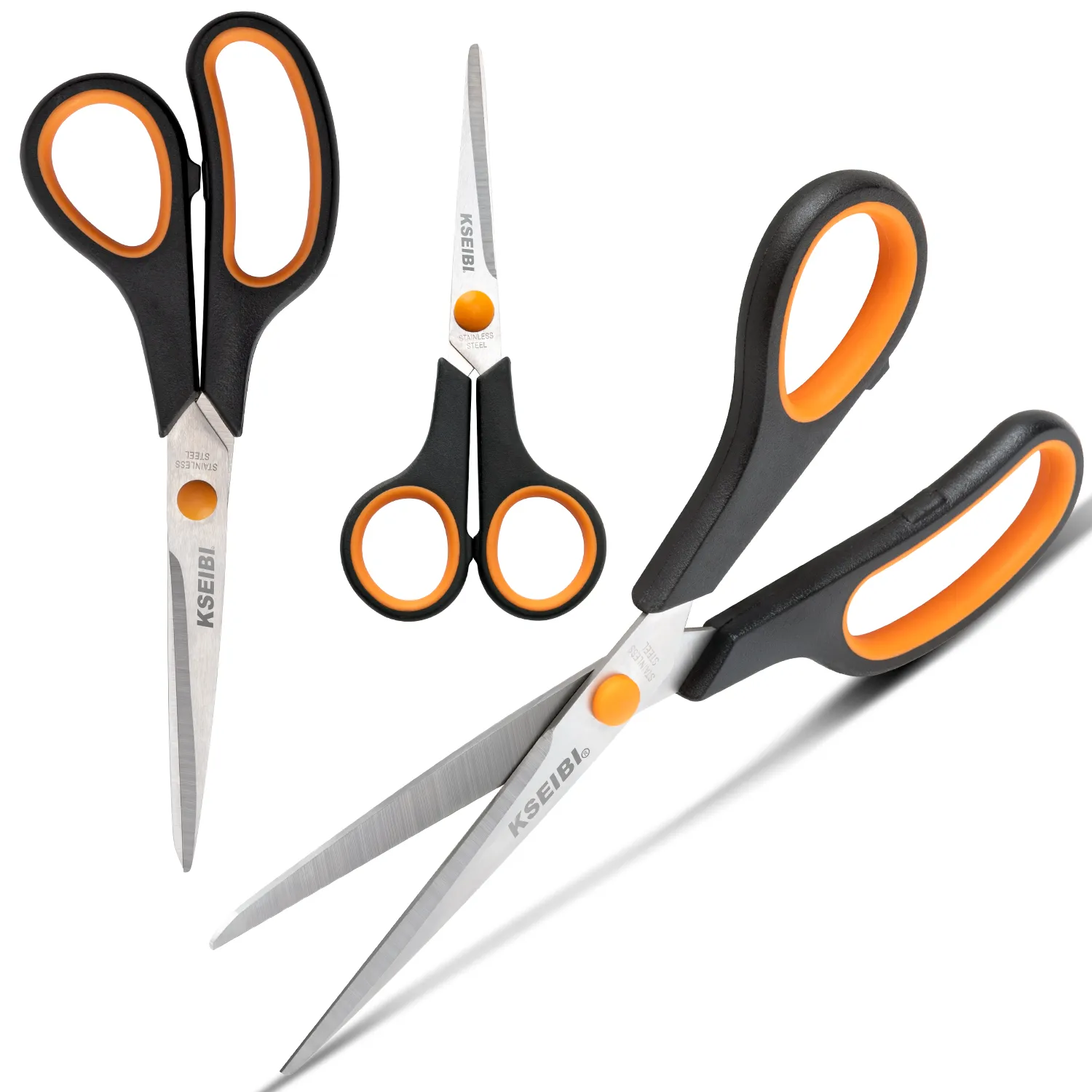 INDUSTRIAL MULTIPURPOSE SCISSORS SET 5,8,9.5 inch 313176