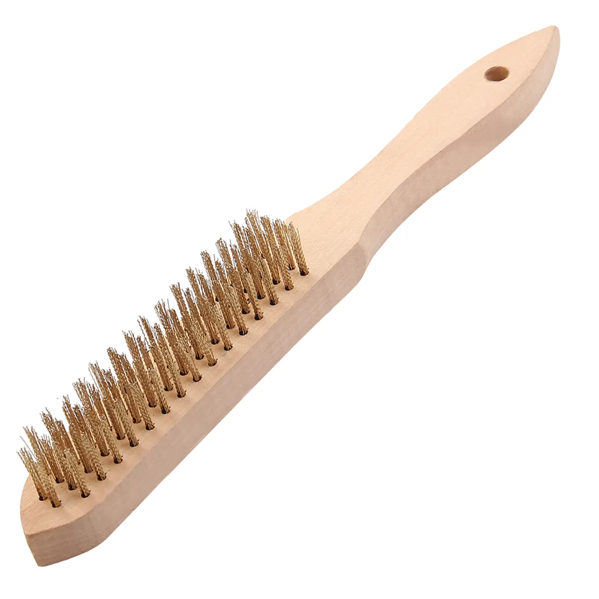 EUROPEAN HAND BRUSH/BRASS COATED 331410