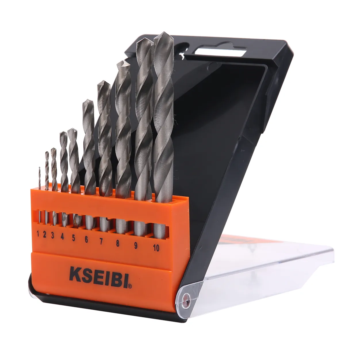 METAL DRILL BITS SET, HSS-R / IRON BOX 19-PC 598025