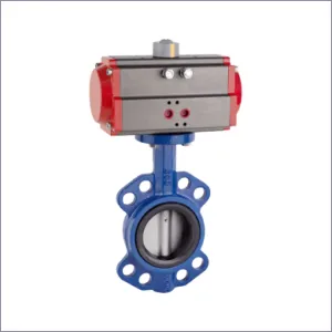 Butterfly Valve With Actuator