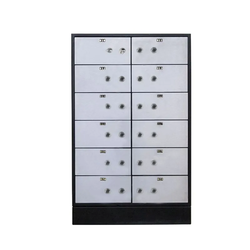 Deposit Boxes for Bank Vaults and for Hotels to store valuables with security and user key double locking system