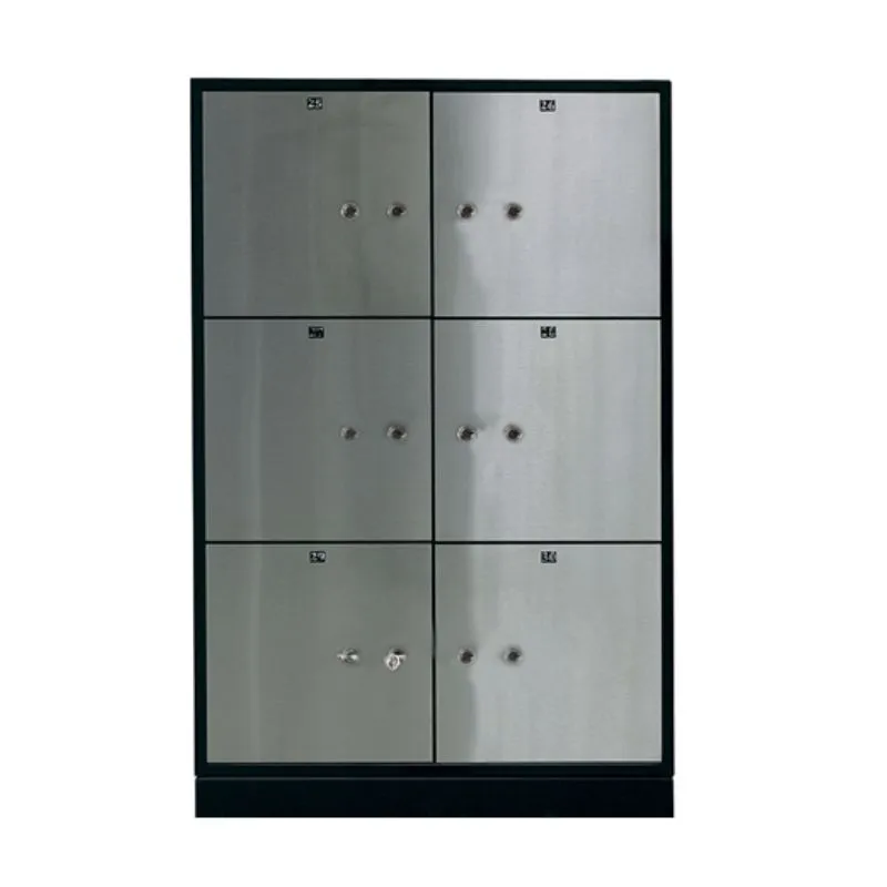 Deposit Boxes for Bank Vaults and for Hotels to store valuables with security and user key double locking system