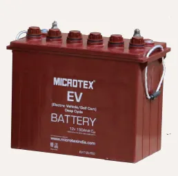 6V 175AH MICROTEX SEMI-TRACTION BATTERY-INDIA