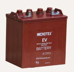 8V 175AH MICROTEX SEMI-TRACTION BATTERY-INDIA