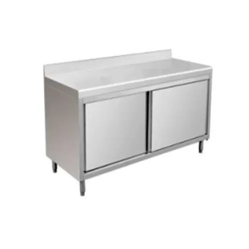 Table Cabinet with Sliding Door