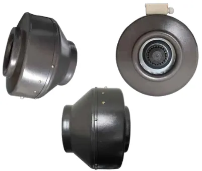 TEMPLAIR CENTRIFUGAL METAL DUCT INLINE FAN 4"