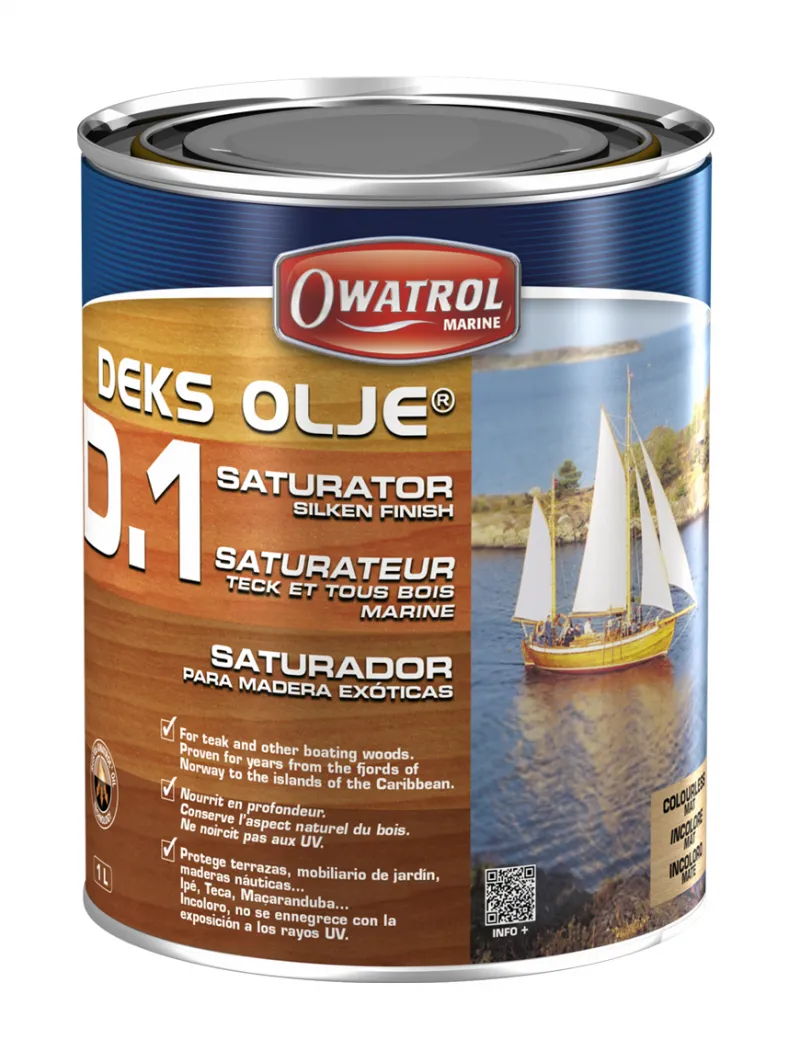 OWATROL DEKS OLJE D1 WOOD SATURATING OIL MATTE