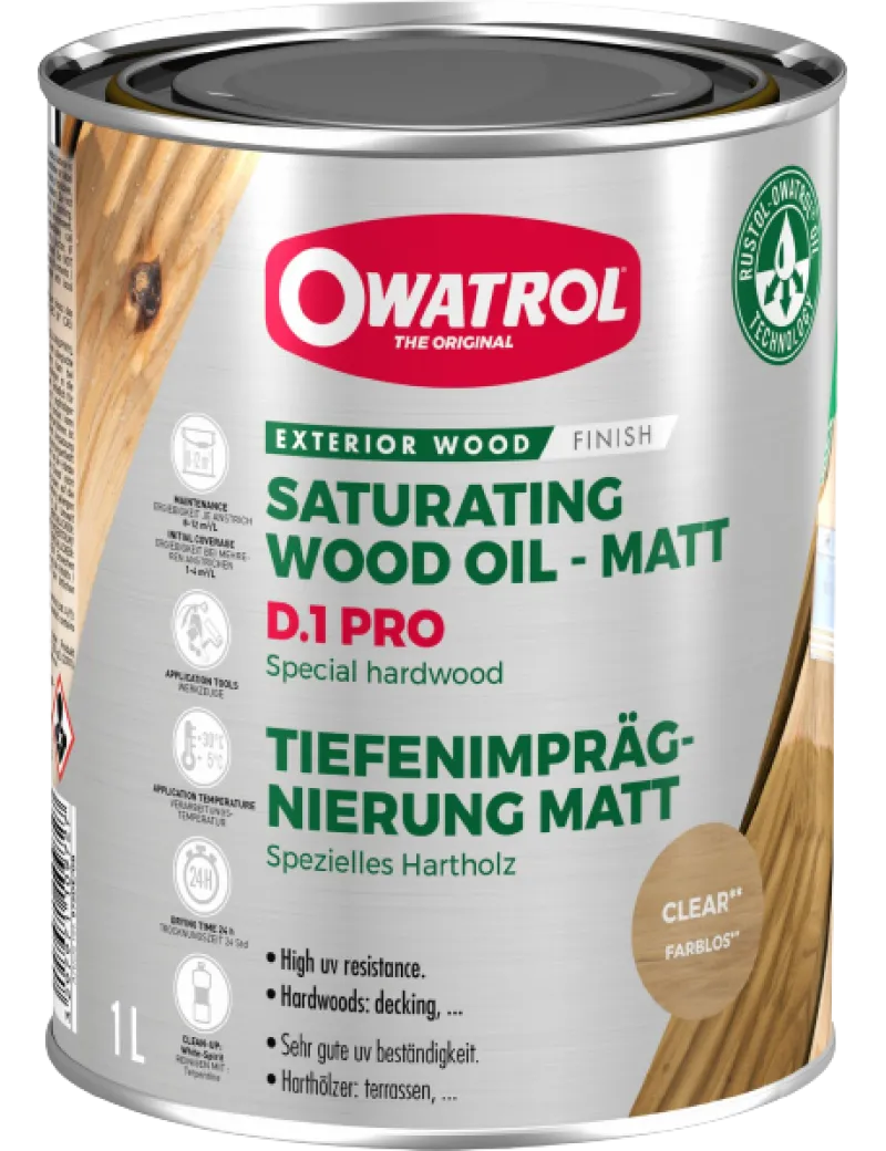 OWATROL D1 PRO HARDWOOD SATURATING OIL