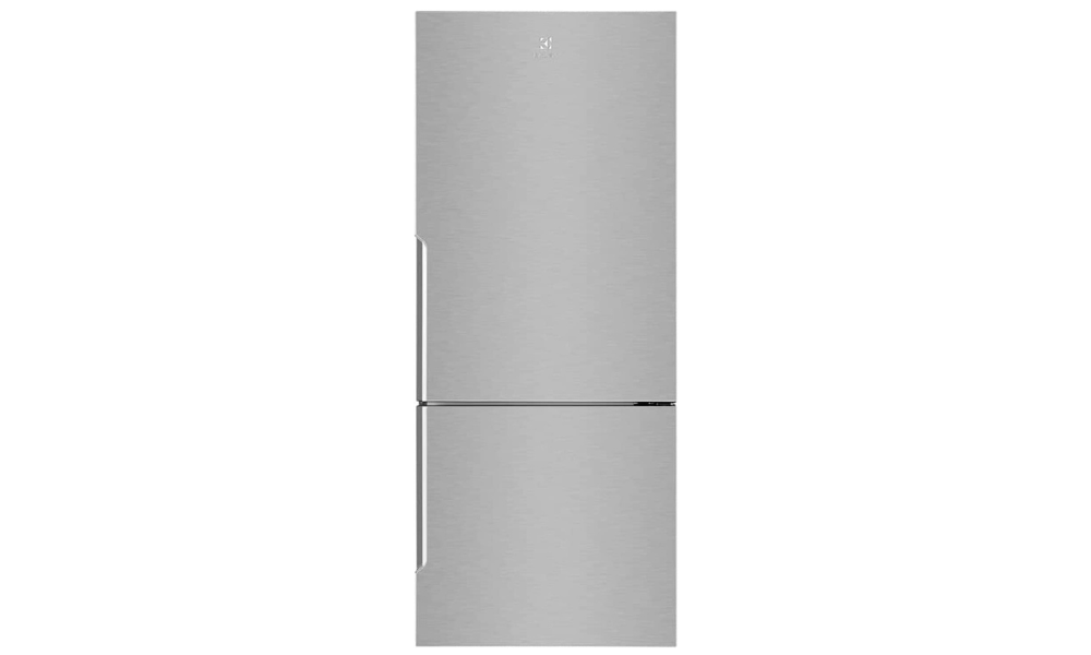 BMF Refrigerator - 453L Capacity, Bottom Mount Freezer Refrigerator, TasteGuard, Ice Maker, Door Alarm, Inverter Compressor, 3-Star Rating, Silver Color