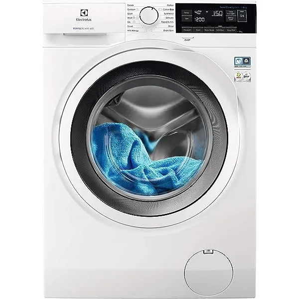 Tumble Dryer - 8Kg, PerfectCare 600, SensiCare System, Inverter Motor, Touch LCD Control, Delay Start Option,Adjustable Angle XXL Door, White Color