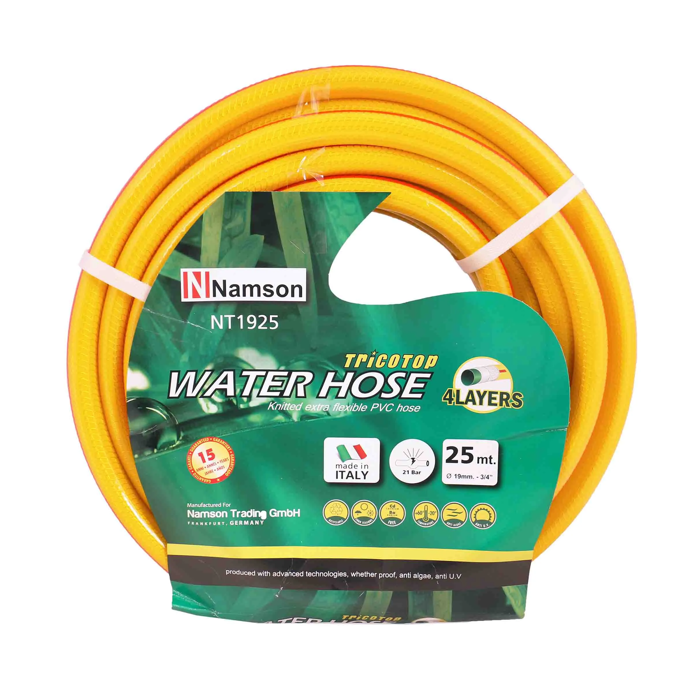 NAMSON WATER HOSE 3/4"X25M NT1925 