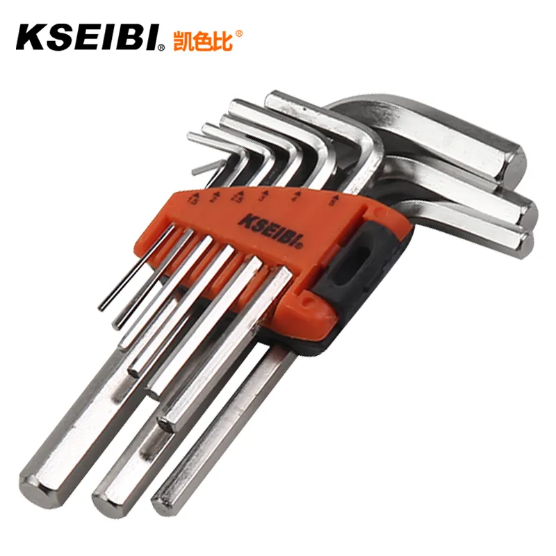 HEX KEY WRENCH SET SHORT 9-PC.
METRIC 201655