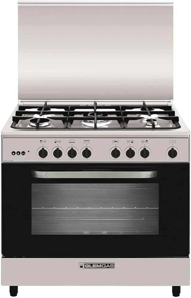 Stainless Steel Gas Oven 5 Gas Burner AL9612GI FSCD 90x60 (Alpha)