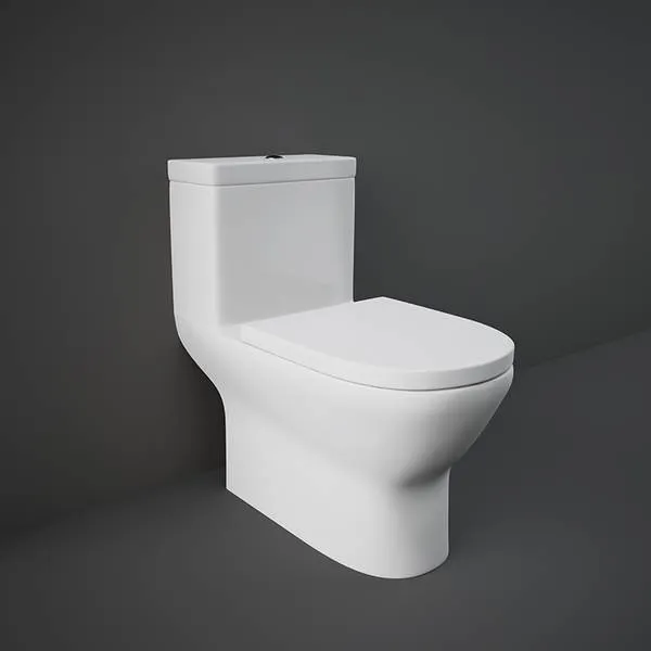 RAK-FLORENCE ONE PIECE WATER CLOSET (S-TRAP) W/ SEAT&COVER [UREA] SOFT CLOSE (66CM)