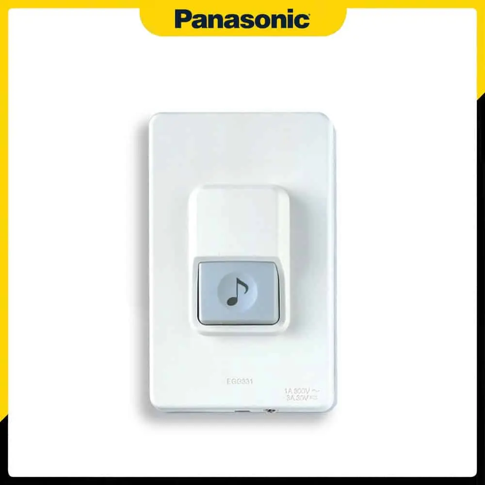 BELL PUSH BUTTON W/P IP44  EGG331 - PANASONIC