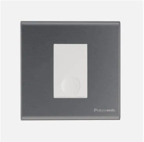 1G PUSH SWITCH REFINA METALLIC GRAY WEBP5113650MH - PANASONIC